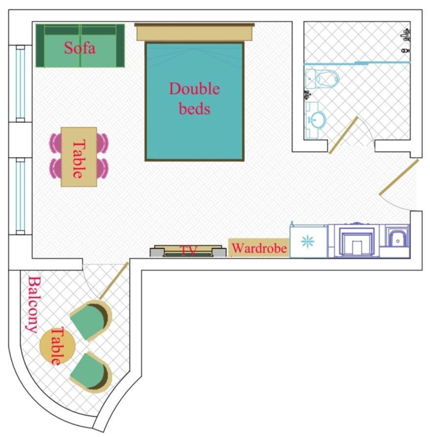 Leyla Apartments 2 บากู ห้อง รูปภาพ