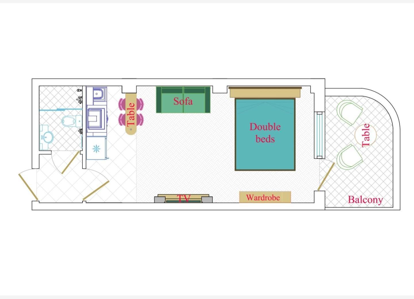 Leyla Apartments 2 บากู ห้อง รูปภาพ